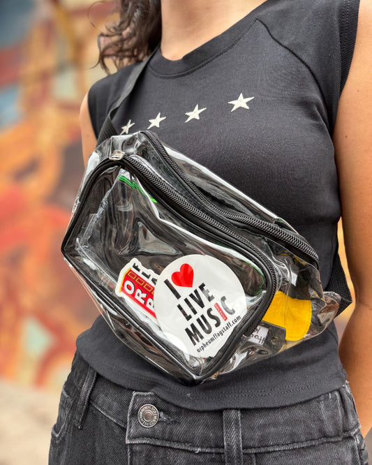 Clear Cross Body Bag (Fanny Pack)